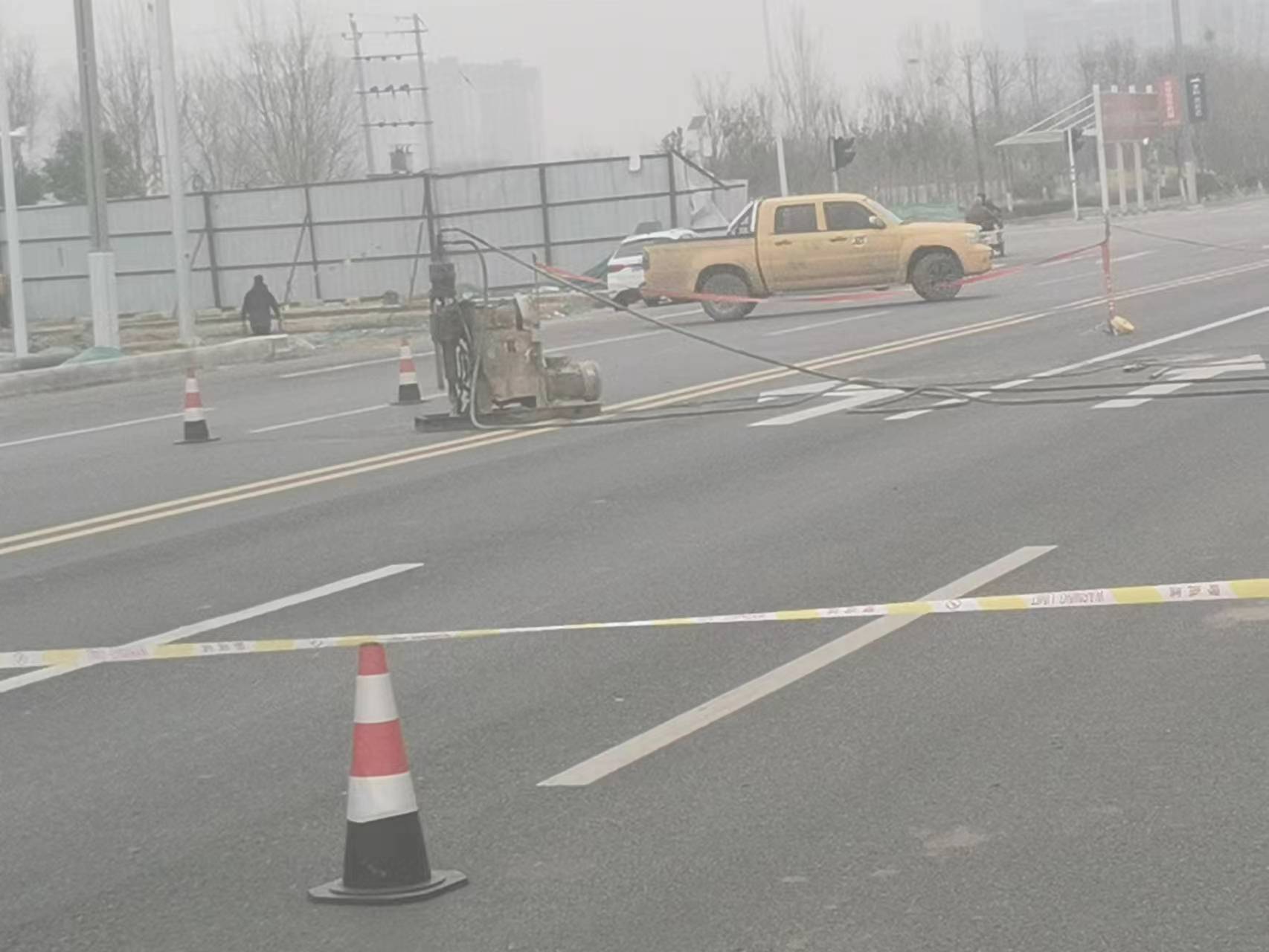 瑞丽公路路基沉陷注浆